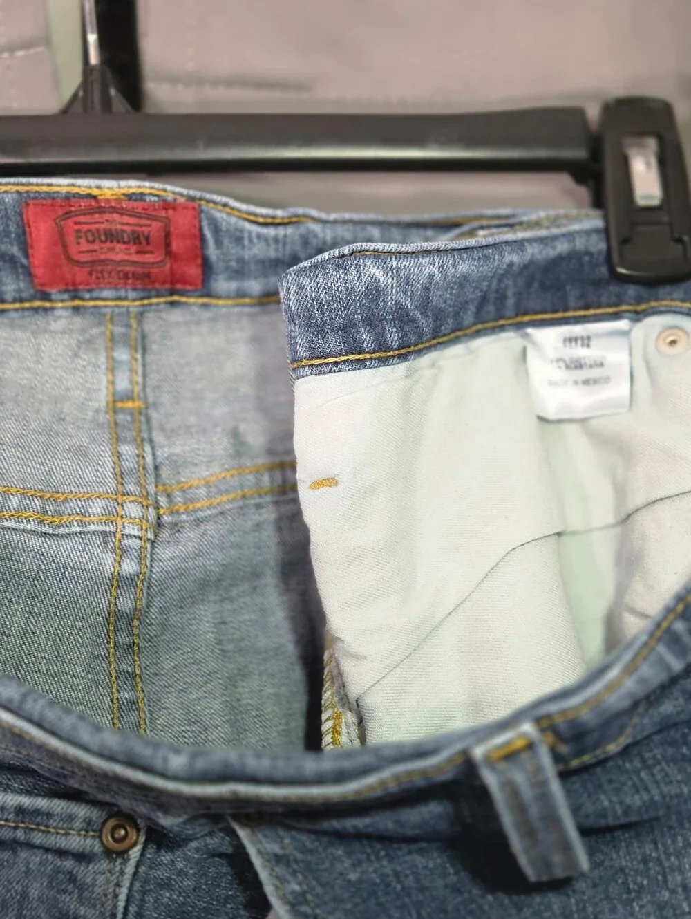 Big And Tall Mens Foundry Jeans